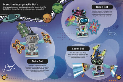 LEGO® Books: Build and Stick: Robots