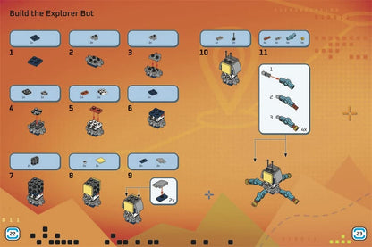 LEGO® Books: Build and Stick: Robots