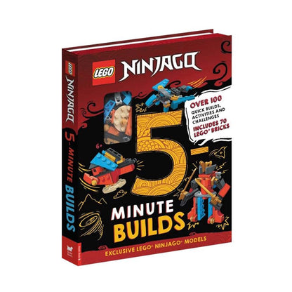 LEGO® NINJAGO®: Five-Minute Builds (with 70 LEGO bricks)