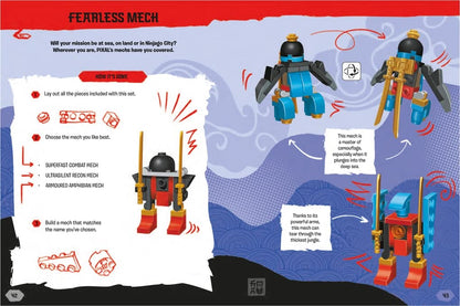 LEGO® NINJAGO®: Five-Minute Builds (with 70 LEGO bricks)